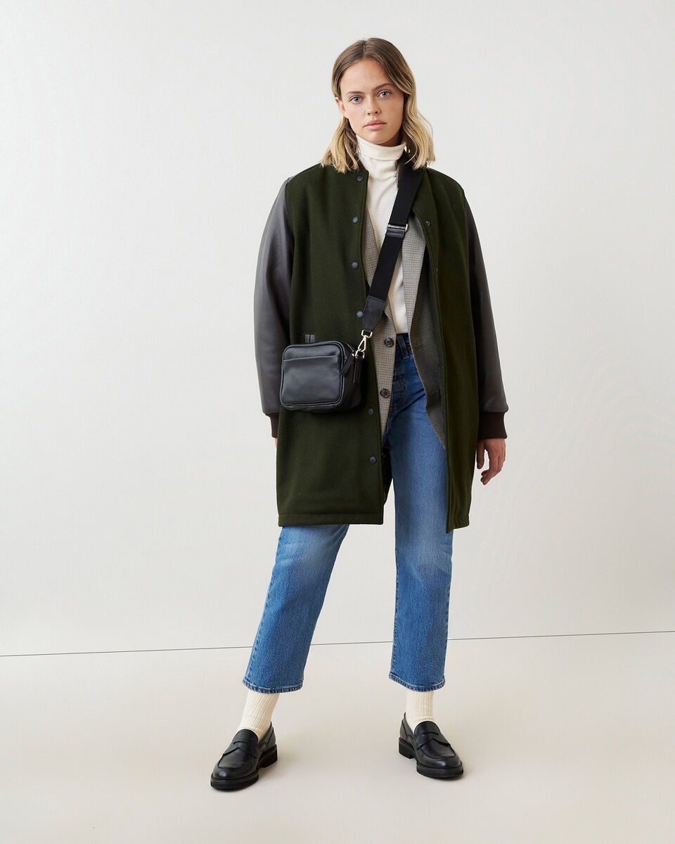 Womens A-line Varsity Jacket