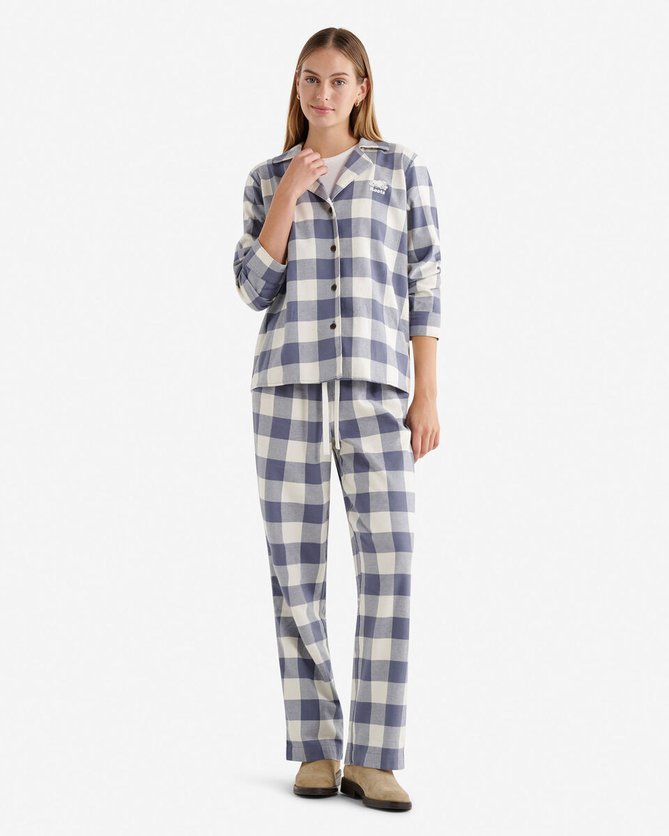 Womens Plaid Pajama Set