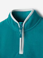 Chandail sport à col à demi-glissière en micromolleton pour tout-petits