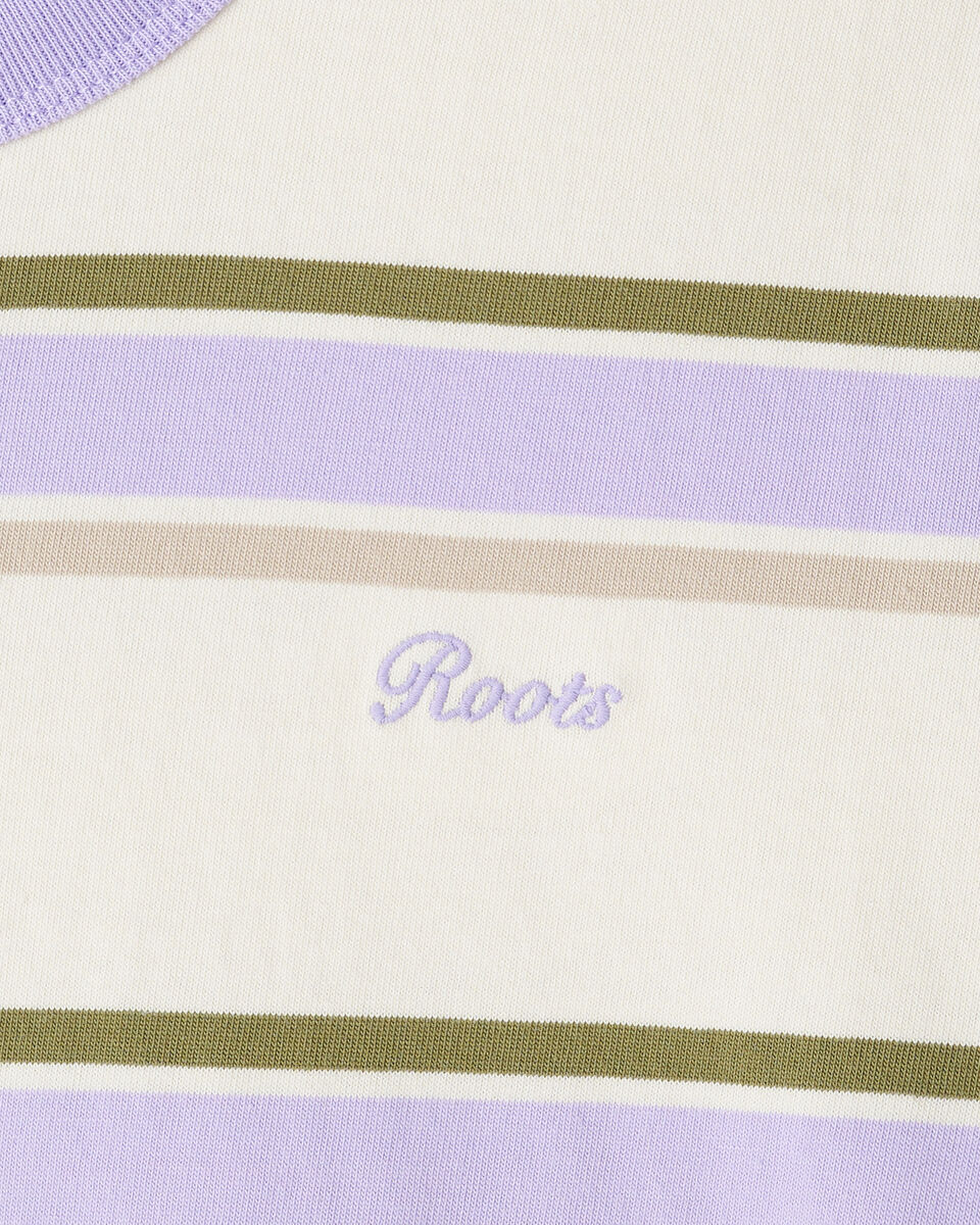 Womens Myrle Striped Short Sleeve T-Shirt