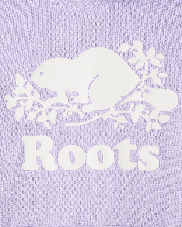 Chandail kangourou original &agrave; capuchon en jersey bouclette en coton bio pour enfants