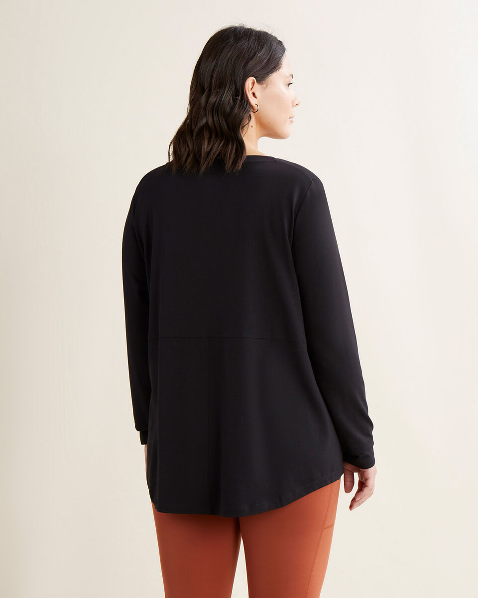 Canmore High Low Long Sleeve Top