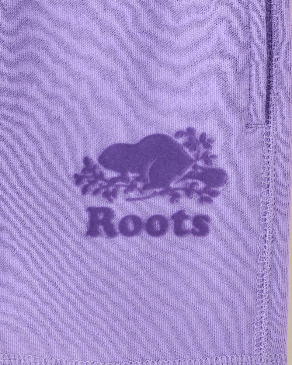 Short original en molleton ton-sur-ton pour tout-petits  
