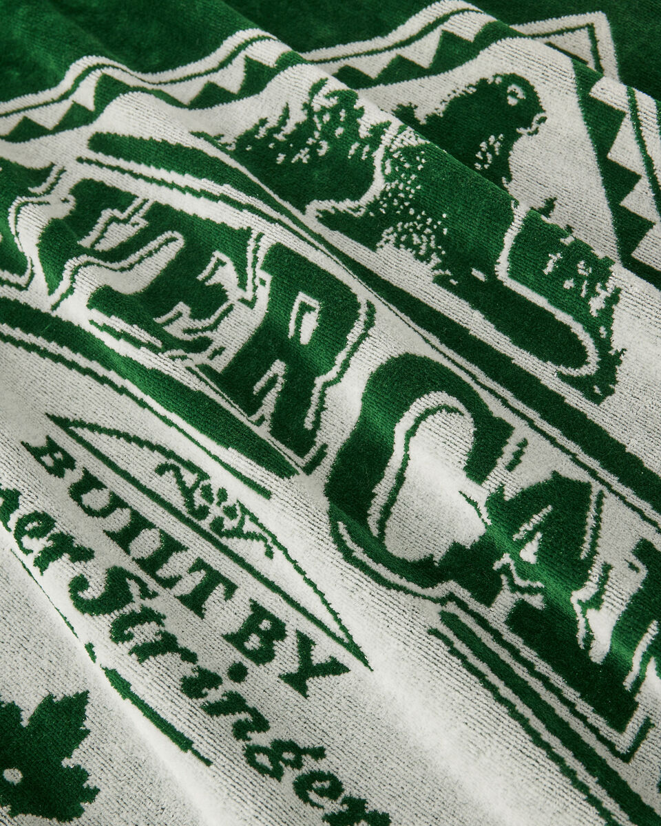 Beaver Canoe Beach Towel