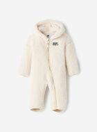 Barboteuse en molleton style mouton Creekside pour bébés