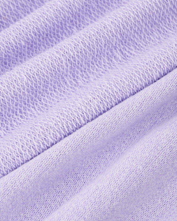 Chandail kangourou original &agrave; capuchon en jersey bouclette en coton bio pour enfants