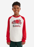 Kids Plaid Baseball T-Shirt