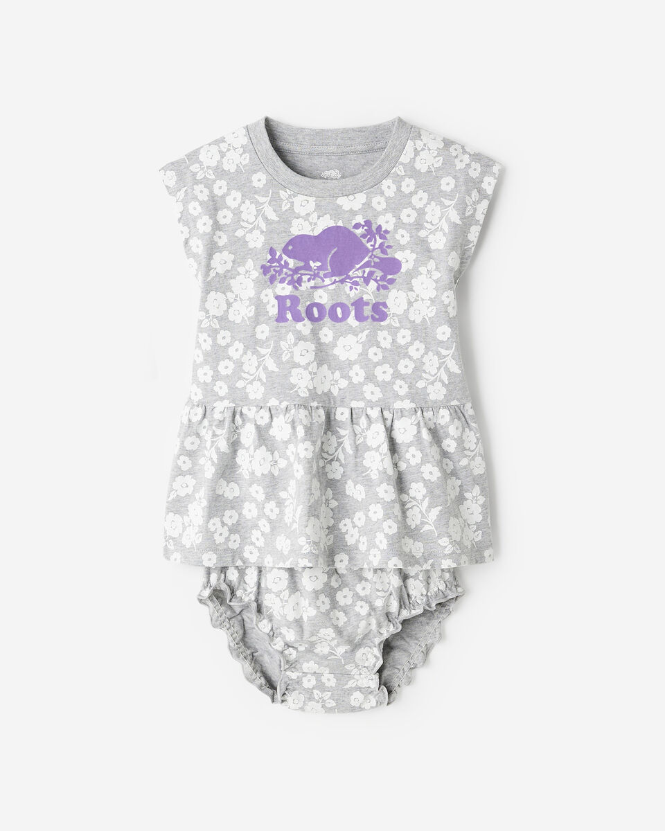 Robe &agrave; motif floral pour b&eacute;b&eacute;