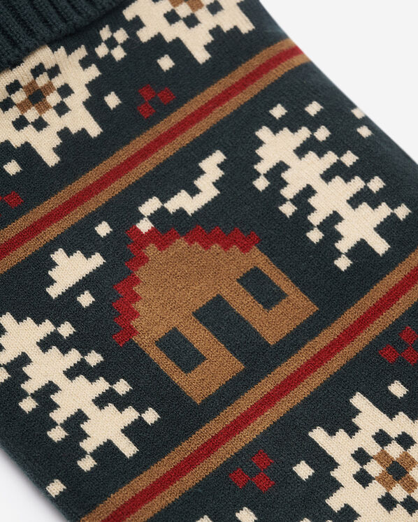 Winter Cabin Hot Water Bottle  