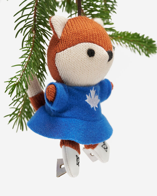Ornement Renard patineur Ornement Renard patineur