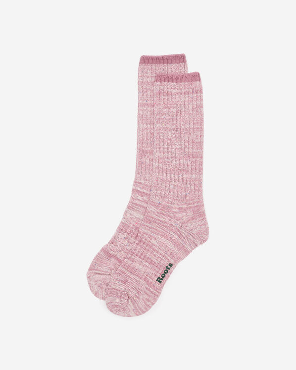 Chaussettes hautes en coton héritage Roots pour femmes 
