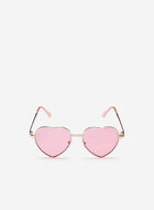 Kids Metal Heart Sunglasses