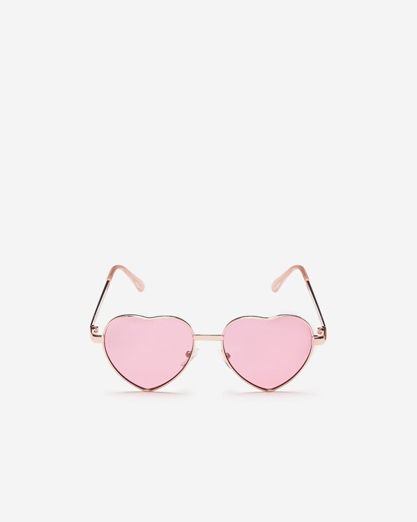 Kids Metal Heart Sunglasses