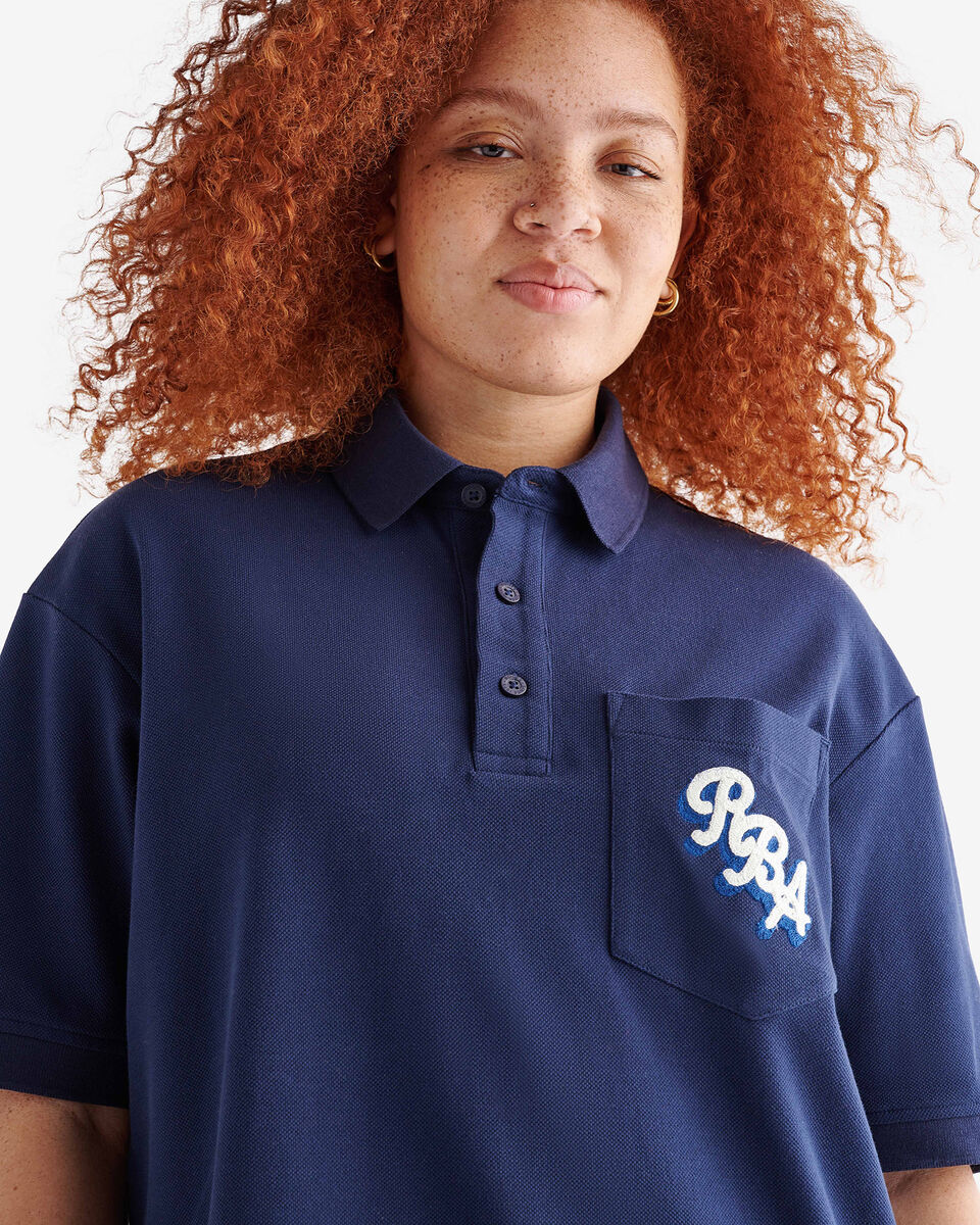 RBA Oversized Short Sleeve Pocket Polo