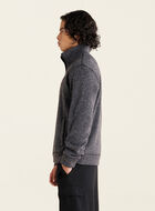 Sweater Fleece Zip Stein