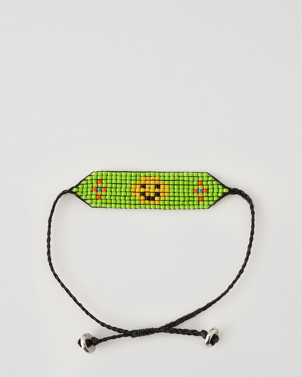 Unica Smiley Bracelet Lime