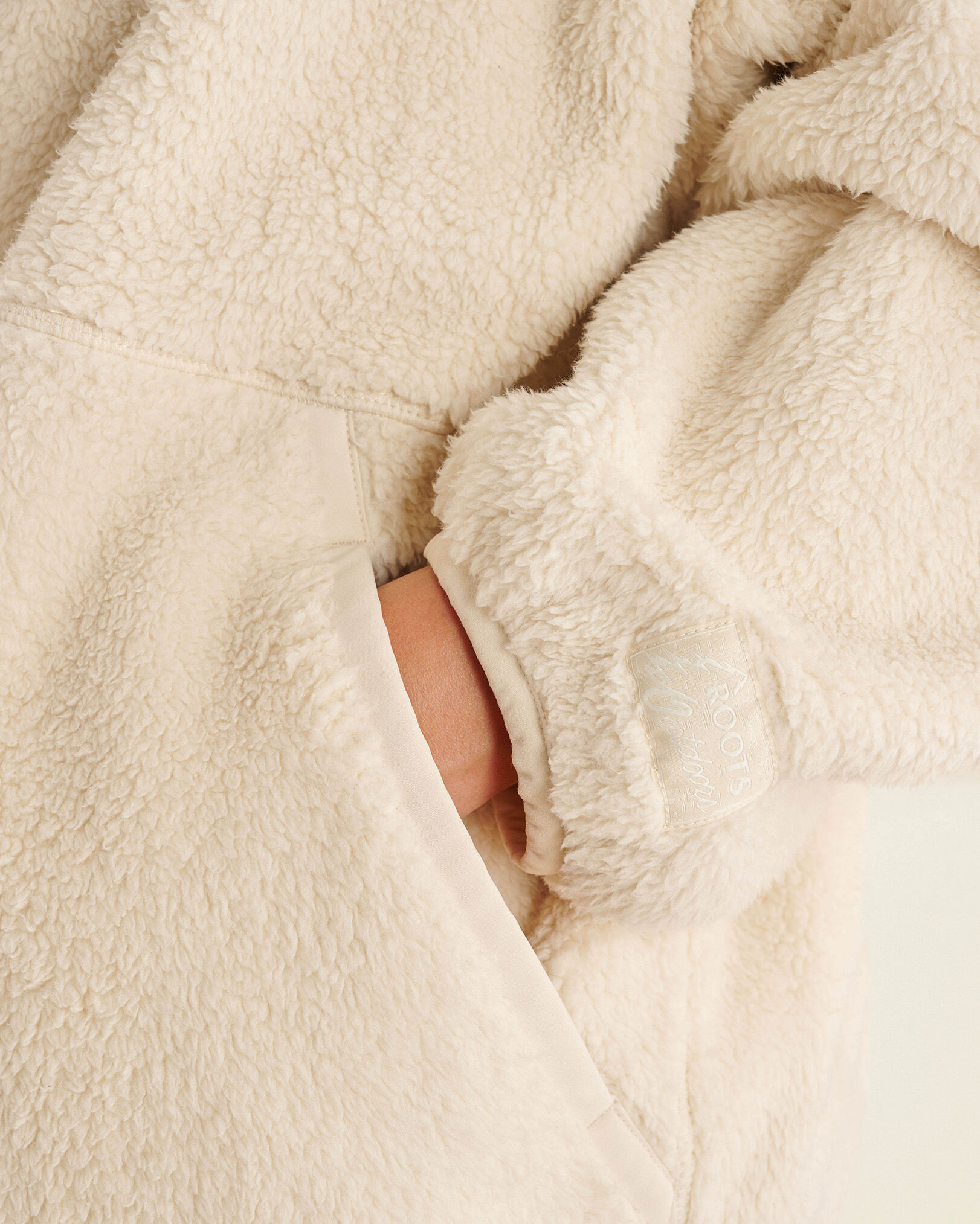 Shearling Fleece Snap Jacket