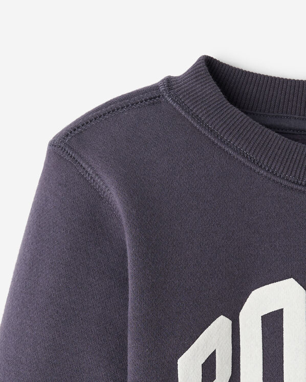 Chandail en molleton à col rond Roots pour tout-petits