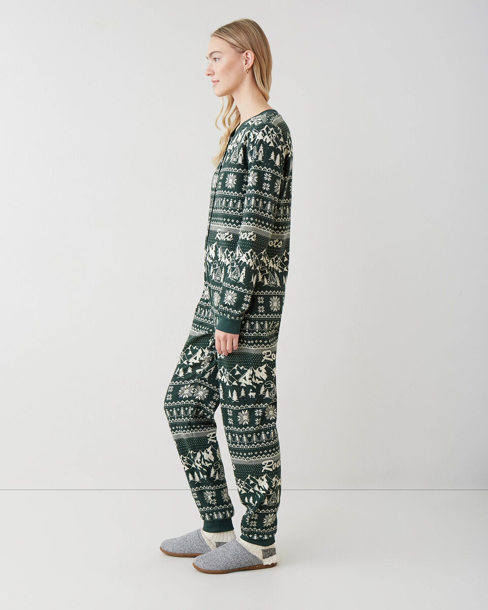 Womens Winter Wonderland Pajama Onesie