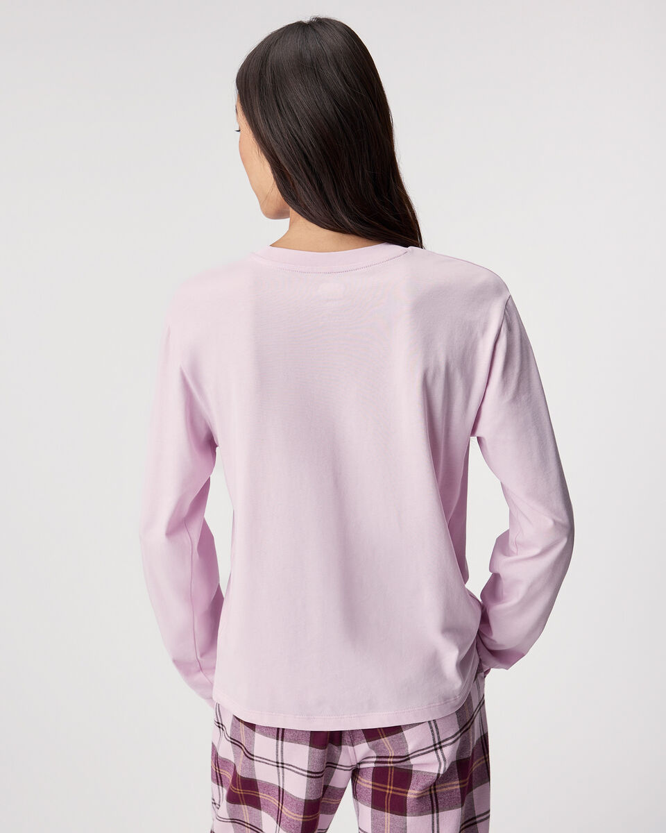 Womens Festive Cooper Long Sleeve T-Shirt