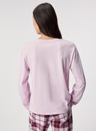 Womens Festive Cooper Long Sleeve T-Shirt