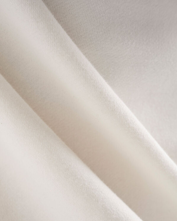 Chandail original à col rond en molleton de coton bio