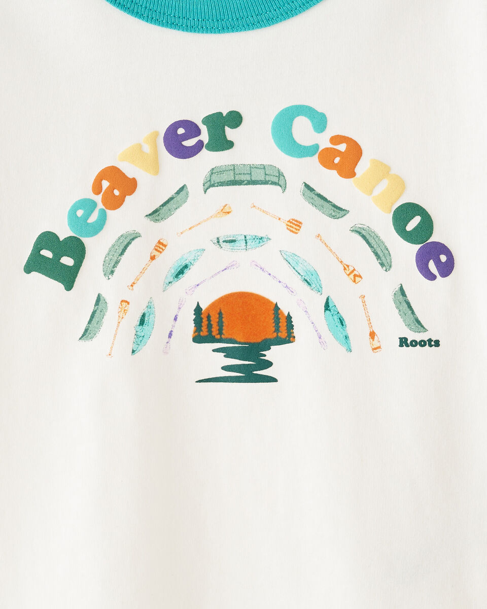 Baby Beaver Canoe Ringer T-Shirt