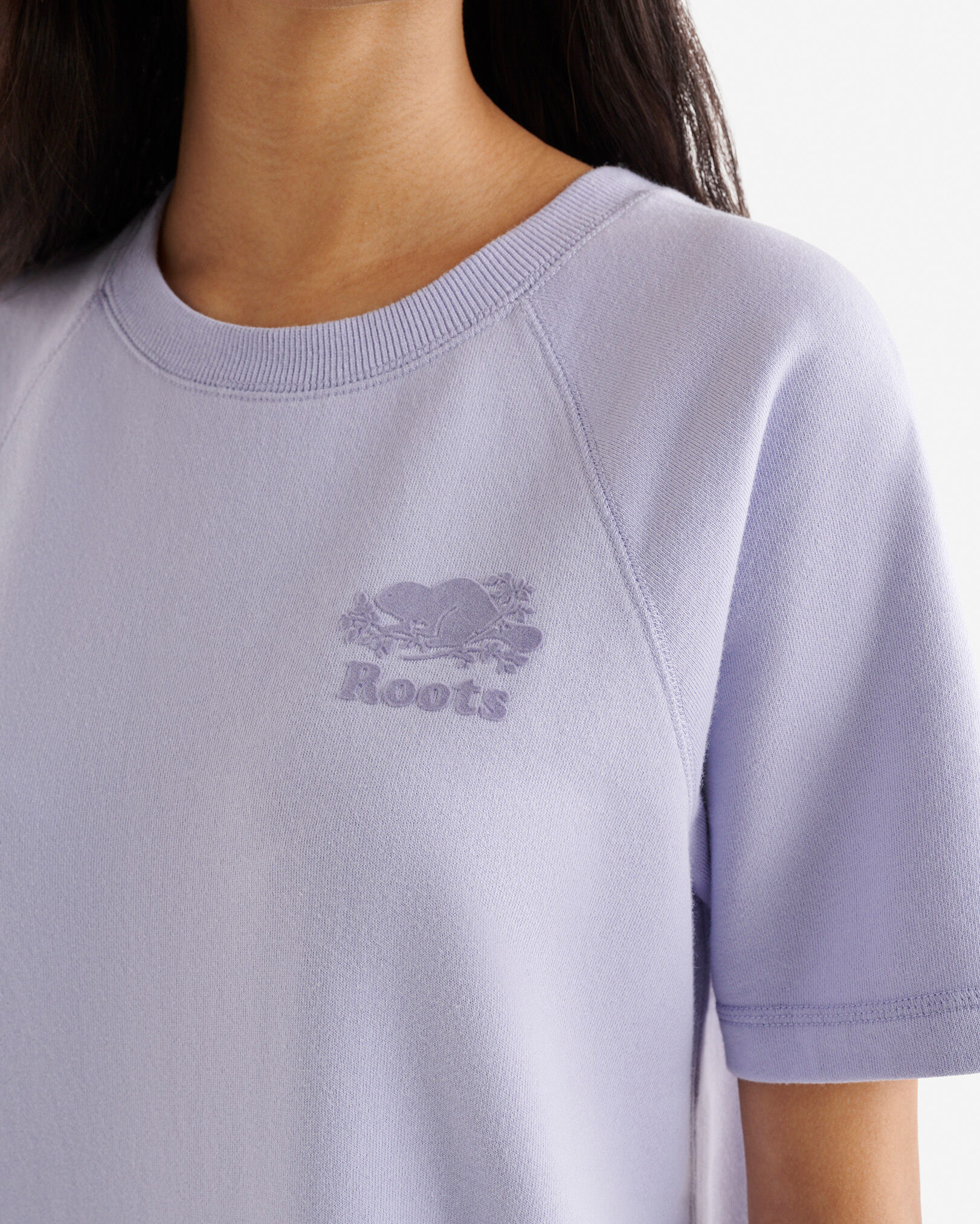Organic Cooper Short Sleeve Sweat Dress
