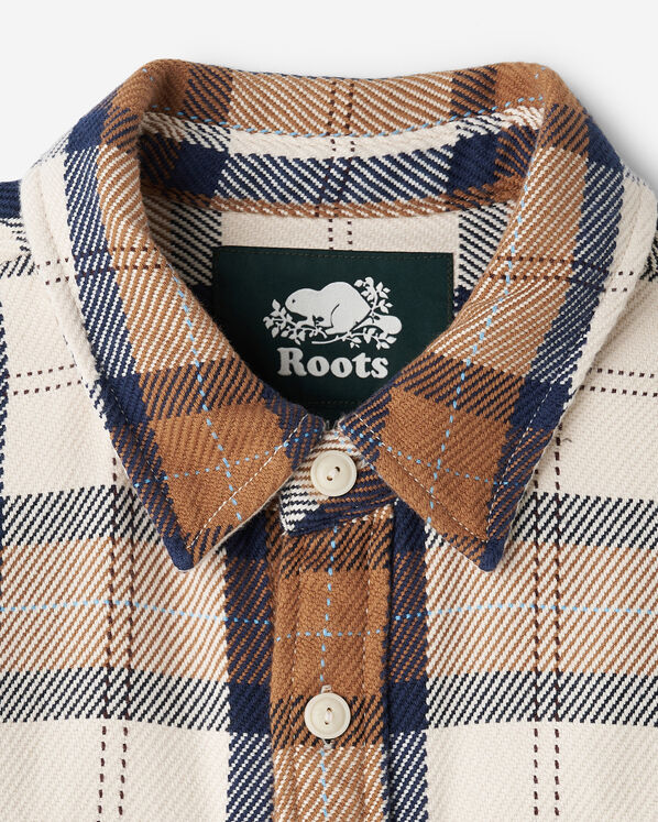 Chemise d&eacute;contract&eacute;e en serg&eacute; Cypress