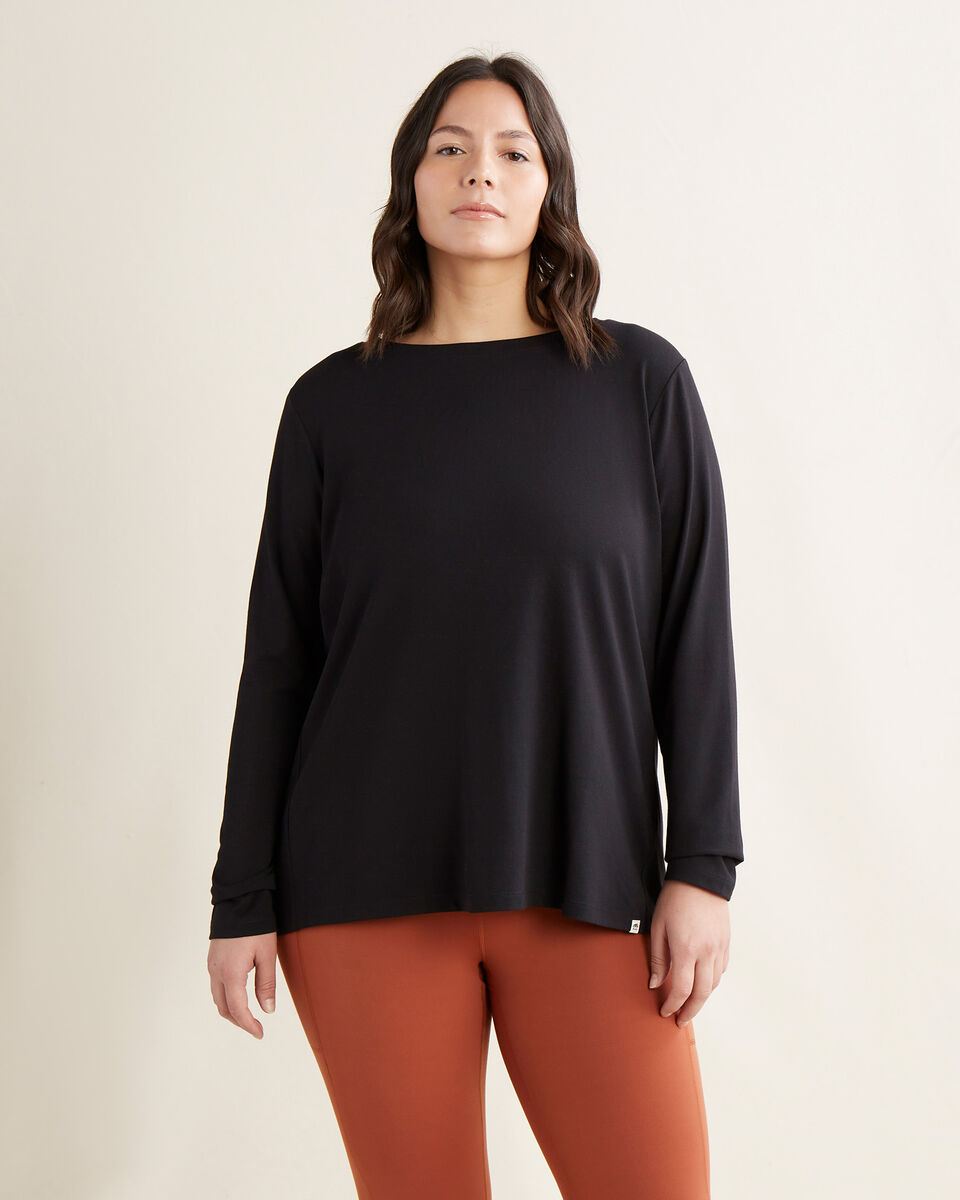 Canmore High Low Long Sleeve Top