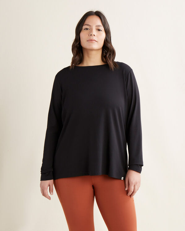 Canmore High Low Long Sleeve Top