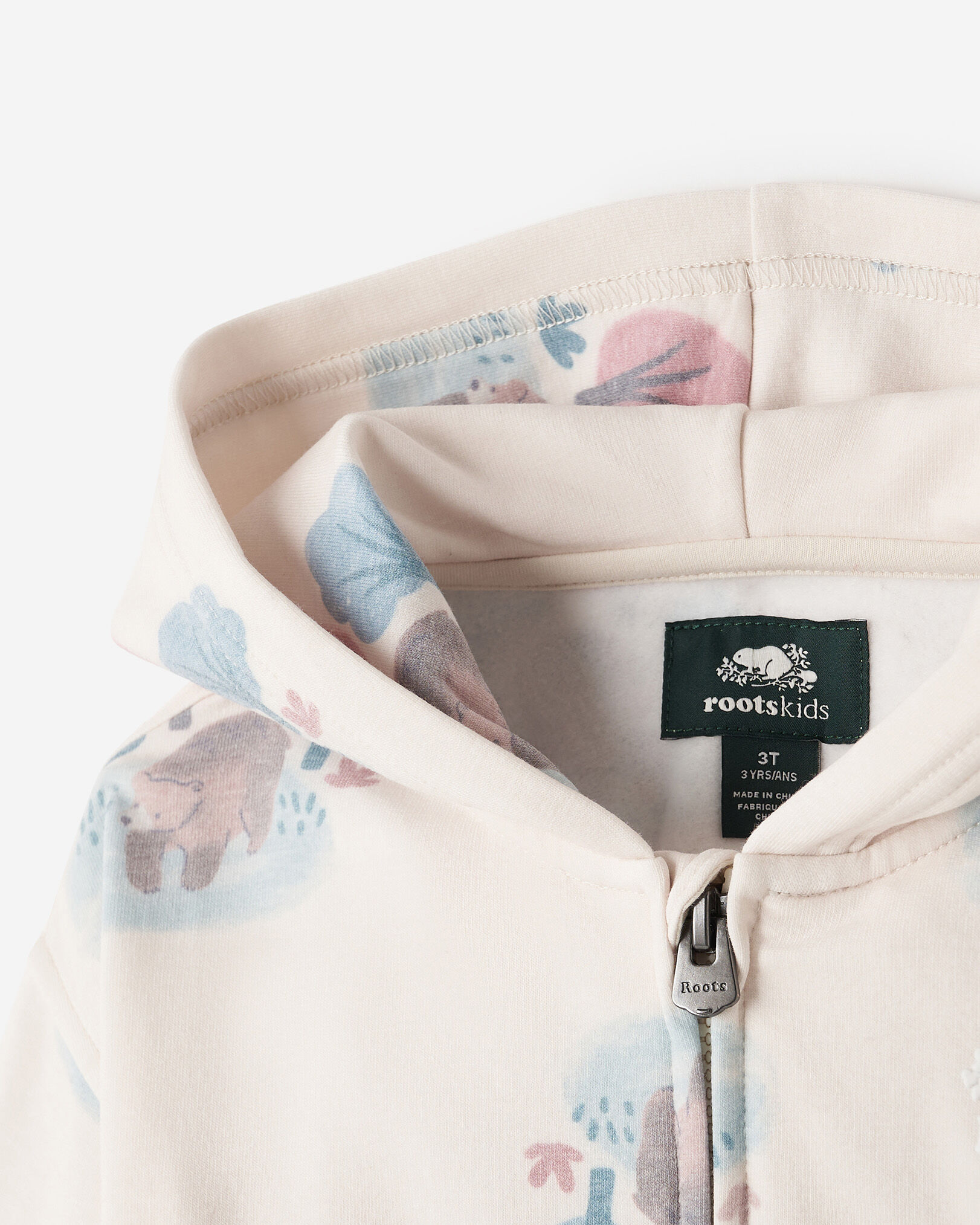 Toddler Cozy Bear Zip Hoodie