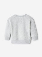 Baby Plaid Applique Crew Sweatshirt