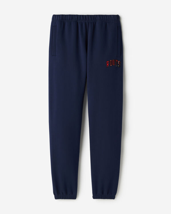 Plaid Applique Sweatpant