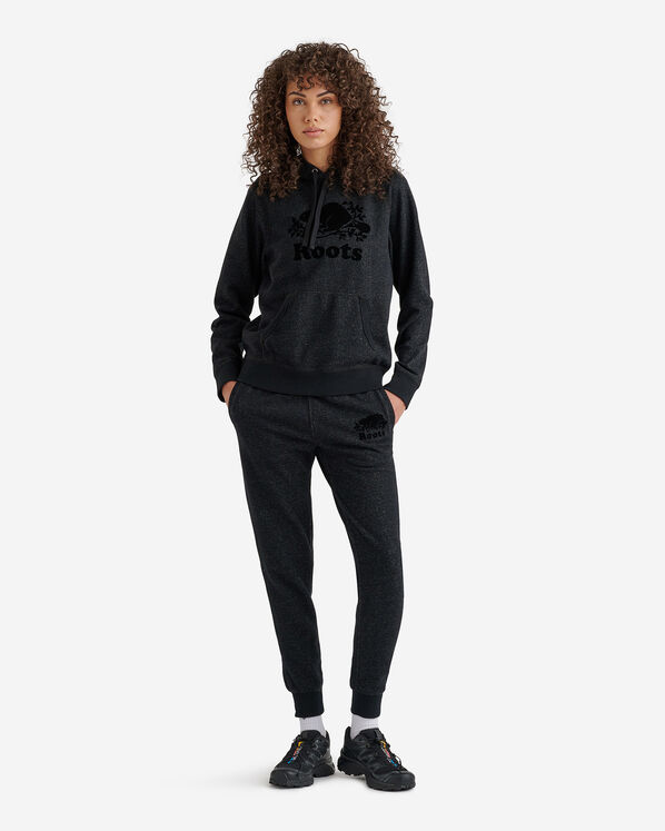 Chandail kangourou original à capuchon en coton bio