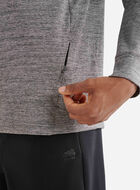 Chandail sport textur&eacute; &agrave; capuchon et glissi&egrave;re 