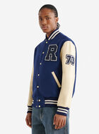 Blouson universitaire r&eacute;tro pour homme