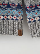 Kids Fair Isle Hoodie Sweater