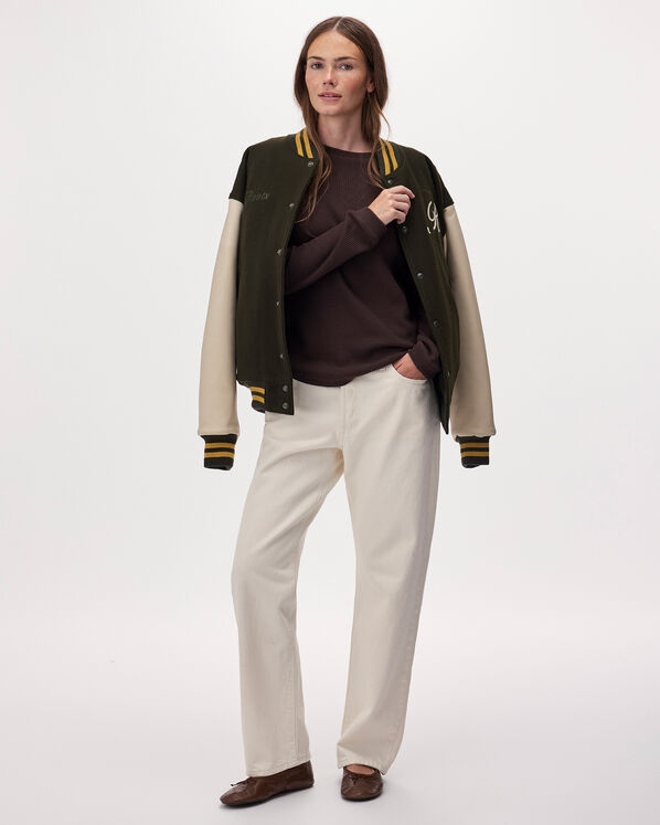 Waffle Long Sleeve Top