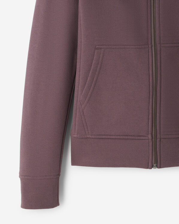 Organic Cooper Slim Full Zip Hoodie