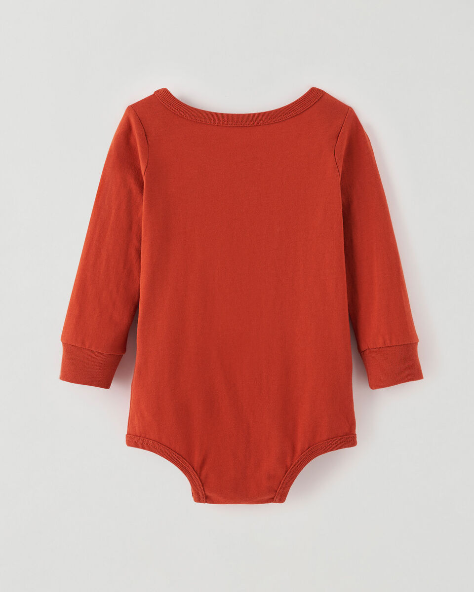 Baby Organic Cooper Beaver Bodysuit