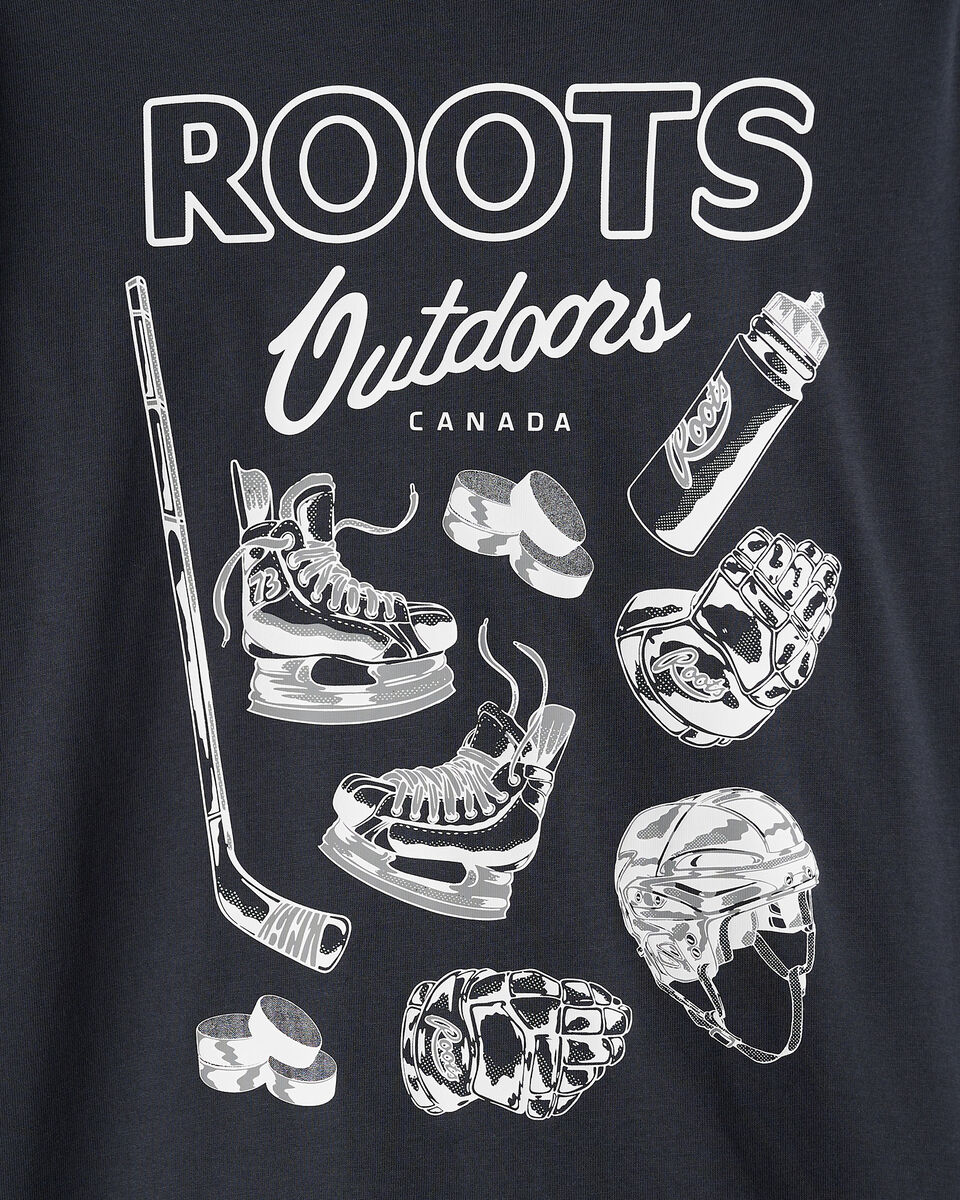 Kids Hockey Sports Long Sleeve T-Shirt