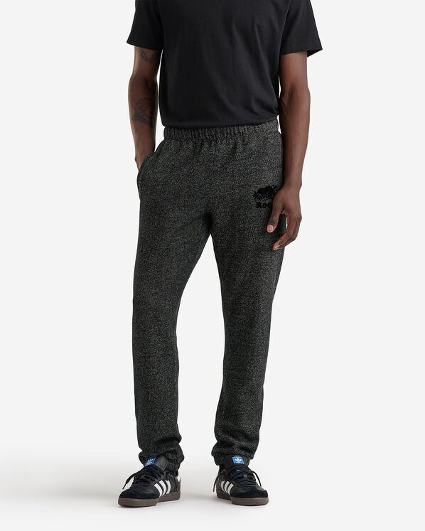 Pantalon original ajusté en molleton de coton bio