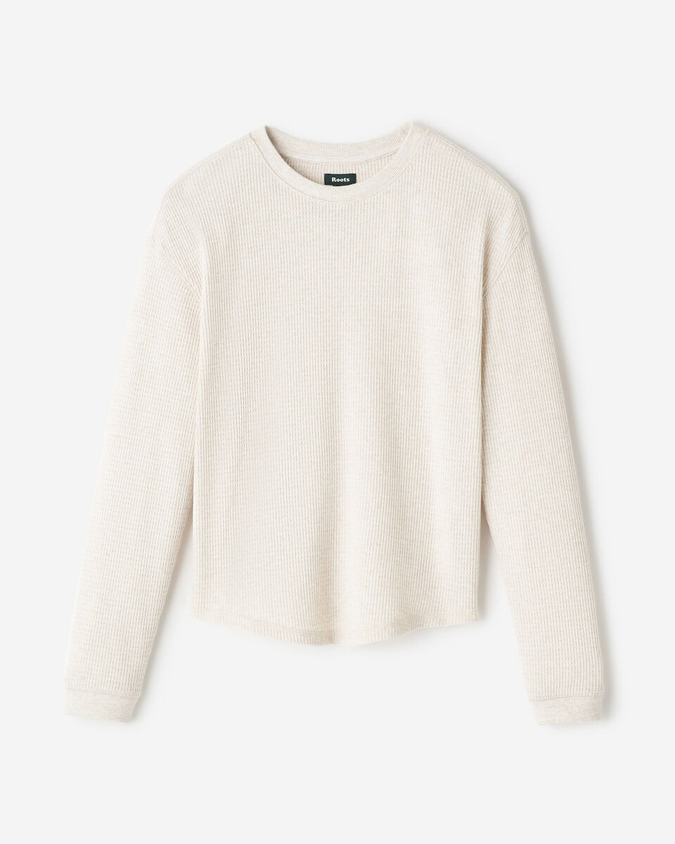 Waffle Long Sleeve Top