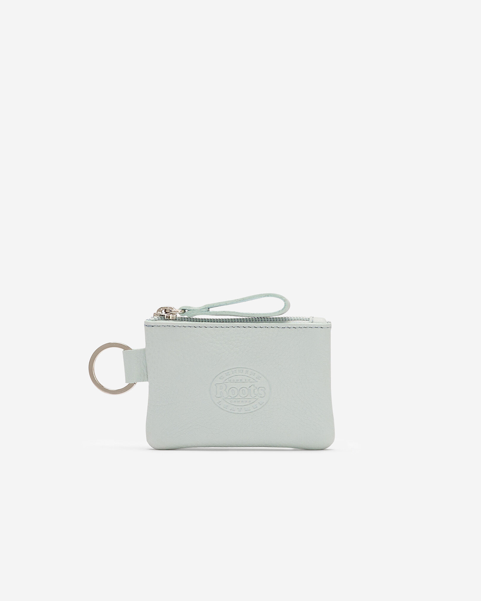 Pochette à glissière en cuir Cloud
