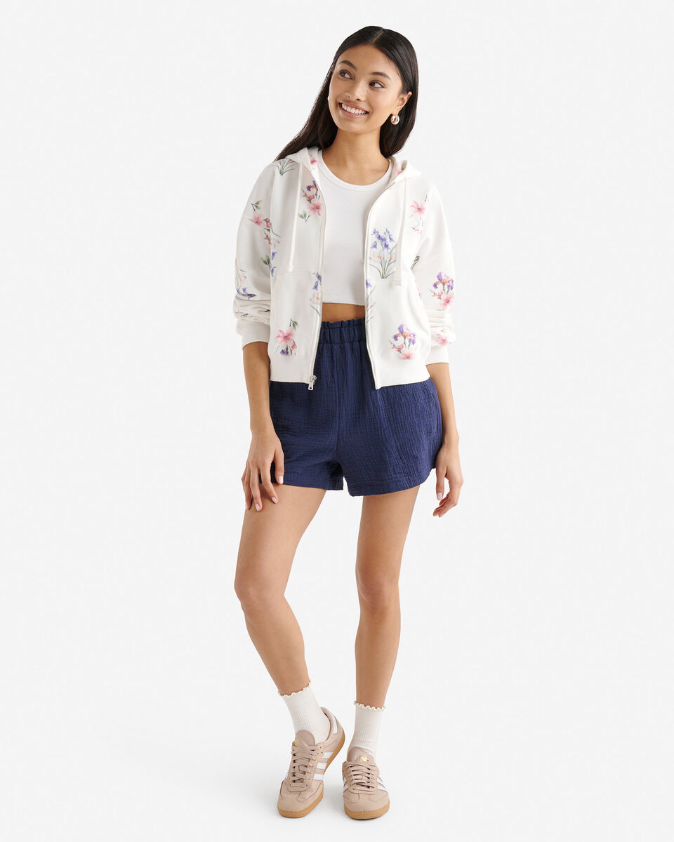 Short 3,5 po en gaze de coton Isla 