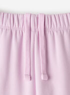 Pantalon molletonn&eacute; en coton biologique &agrave; jambe large Cooper 