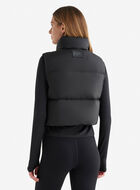 Roots Down Puffer Crop Vest