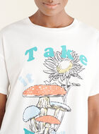 T-shirt décontracté Take It Easy pour femme