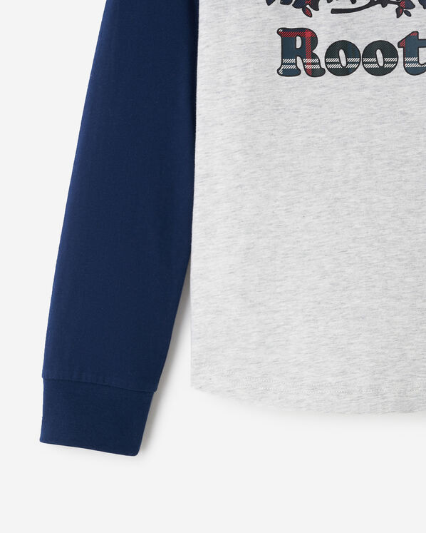 Kids Plaid Baseball T-Shirt